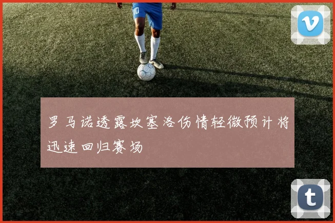 罗马诺透露坎塞洛伤情轻微预计将迅速回归赛场